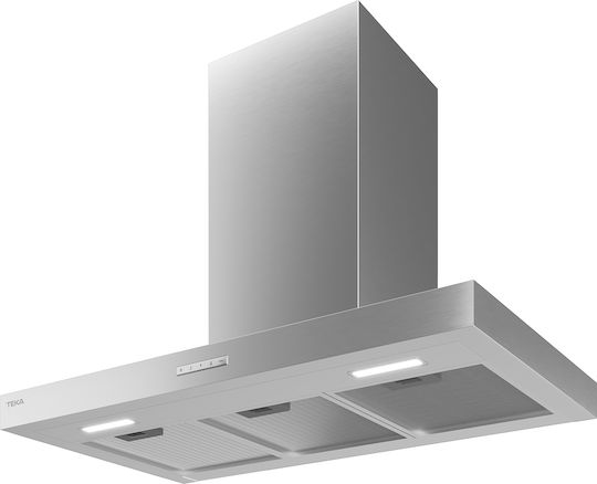 Απορροφητήρας Καμινάδα 90cm Inox