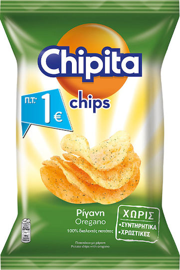 Chipita Tsipers Kartoffelchips mit Oregano Geschmack 80g