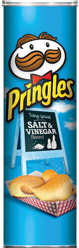 Pringles Chips with Vinegar & Salt Flavor 165gr