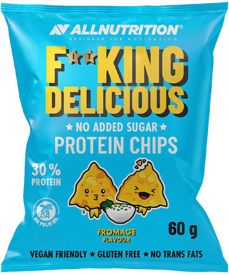 AllNutrition Protein Chips mit BBQ-Geschmack 60g