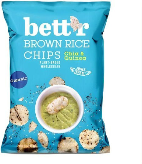 Vio Agros Vio Agros Chestnut Rice Chips with Quinoa and Chia Flavor Gluten Free 60g