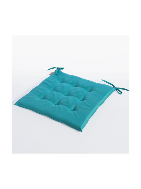 Nef-Nef Homeware Μαξιλάρι Καρέκλας Κήπου Samba Aqua 40x40εκ.