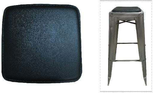 Woodwell Relix Καρέκλας Κήπου Μαύρο 40x40εκ.