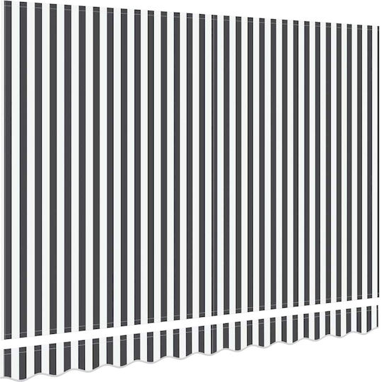 vidaXL Τεντόπανο Γκρι 2x3.5m