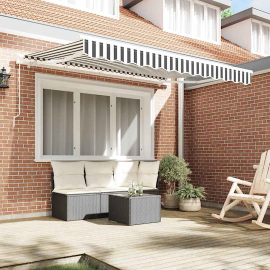vidaXL Τεντόπανο Γκρι 2x3.5m
