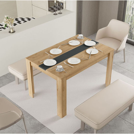 Dining Room Table Wooden Scandinavian 120x80x73.8cm