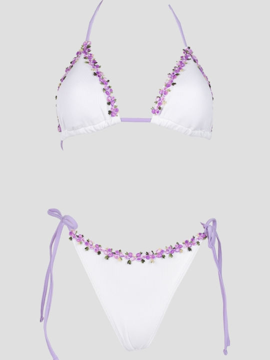 Bikini Set Triangle Lilac