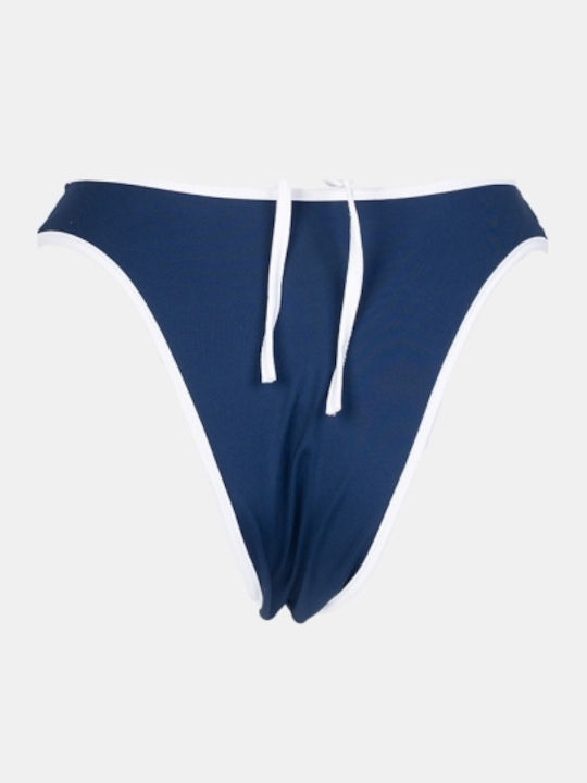 Set Bikini Triunghi Albastru Închis