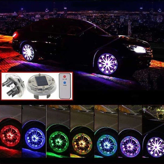Dekorative Radbeleuchtungen 4Stück Xf369 Auto Radlichter