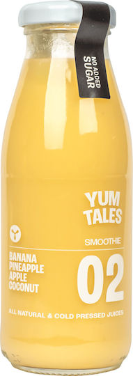 Смути #2 Банан Ананас Ябълка Кокос Yum Tales 250ml