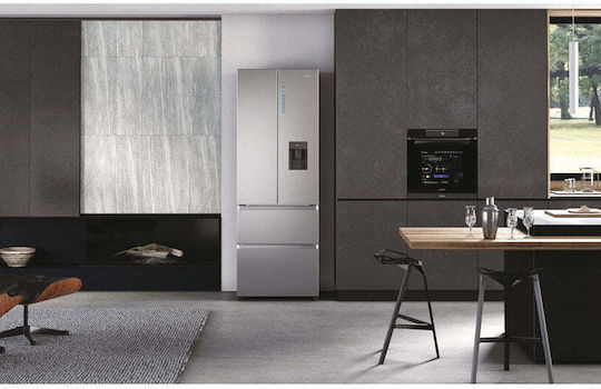 Haier Ψυγειοκαταψύκτης 477lt NoFrost Υ200.6xΠ70xΒ67.5εκ. Inox HFR7720DWMP
