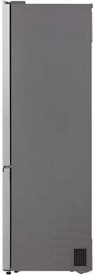 LG Ψυγειοκαταψύκτης 375lt Total NoFrost Υ203xΠ59.7xΒ67.4εκ. Ασημί GBBS322CPY
