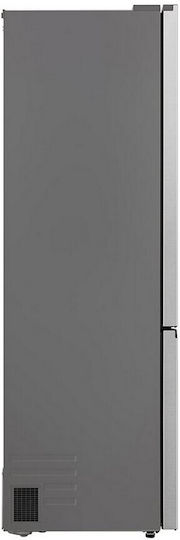 LG Ψυγειοκαταψύκτης 375lt Total NoFrost Υ203xΠ59.7xΒ67.4εκ. Ασημί GBBS322CPY