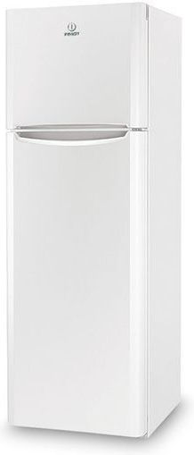 Indesit Kühlschrank mit Doppeltür 318Es H175xB60xT65.5cm. Weiß TIAA 12 V.1