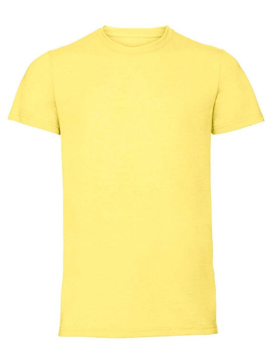 Russell Europe Ανδρικό Διαφημιστικό T-shirt Κοντομάνικο σε Χρώμα