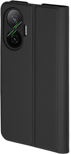 Husă Magnetică Tip Carte Xiaomi Poco F7 Wallet Interior Set Autocolante Magskin Carte Neagră