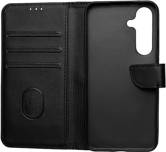 Leather Wallet Case Samsung Galaxy S25 Plus 5g Black