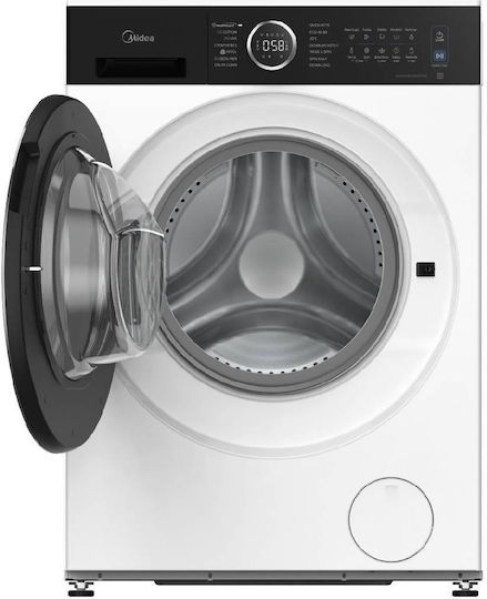 Midea Πλυντήριο Ρούχων 9kg 1400 Στροφών MF205W90BA30/W-GR