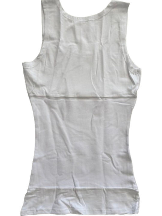 Kal-tsa Corset Modelator Fără Cusături Alb