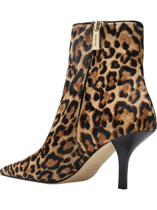 Damen Stiefeletten mit Absatz Rosa