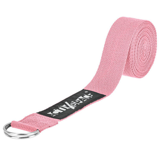 Langlebiger Yoga-Gürtel 300x3.8cm Rosa