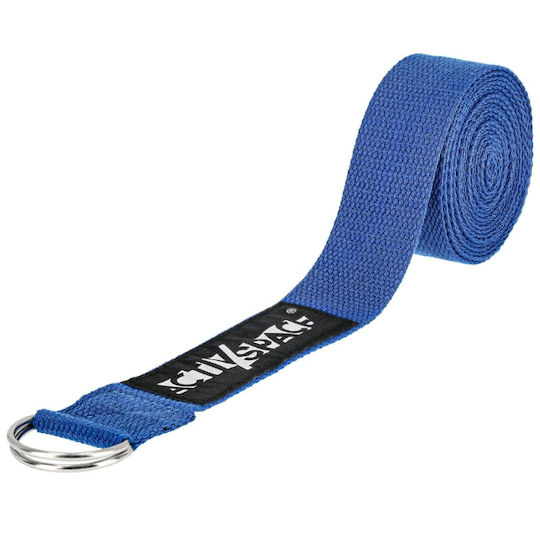 Centură Yoga Durabilă 300x3.8cm Albastră