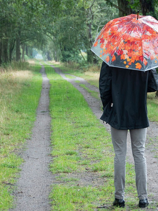 Esschert Design Kompakte Transparente Regenschirm