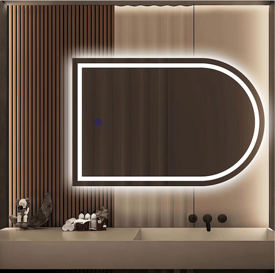 Futura Огледало за баня LED Arch Design 90x60cm