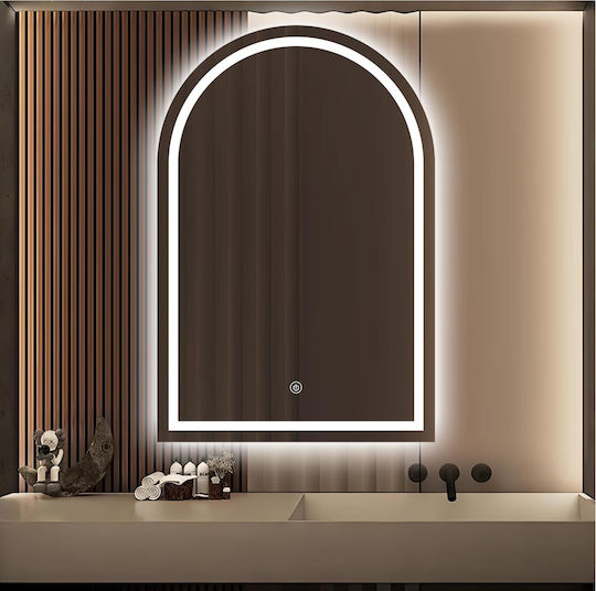 Futura Огледало за баня LED Arch Design 90x60cm