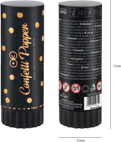 Konfetti Gold