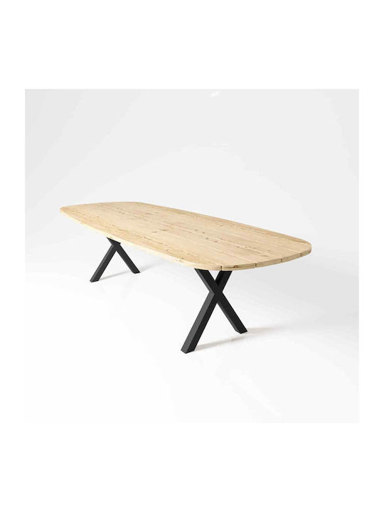 Uhome Επιφάνεια Τραπεζιού από Μασίφ Ξύλο 260x100cm