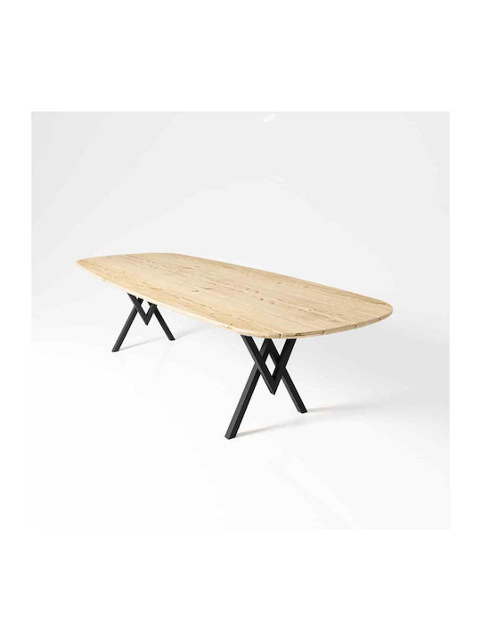 Uhome Επιφάνεια Τραπεζιού από Μασίφ Ξύλο 200x100cm