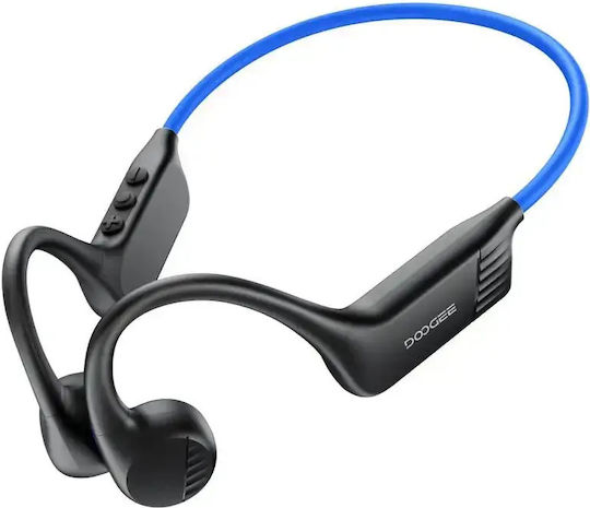 Doogee BoneBeat Run Bone Conduction Bluetooth Handsfree Ακουστικά με Αντοχή στον Ιδρώτα Μπλε