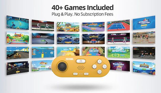 Mecool KidzMove GM2 Ασύρματο Gamepad Κίτρινο