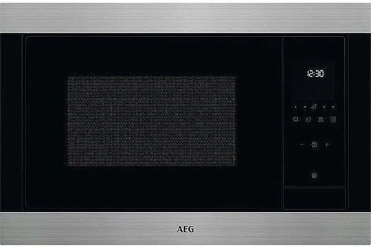 AEG Cuptor Cu Microunde Built-In Cu Funcție Grill 25lt Gri