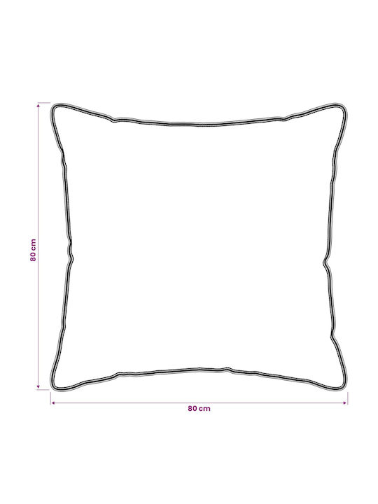 vidaXL Set Single Quilt 137x200cm White 2 Pieces