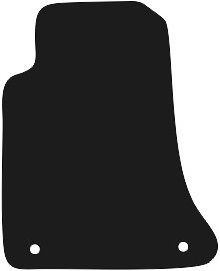 Nylon Driver Mat Opel Omega A Sedan Station Wagon 1986-1994 Rubberized Driver Mat