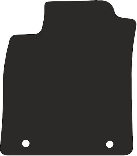 Driver's Carpet Mat Made Polyamide Opel Vectra C Estate 2003-2008 Rubberized Driver's Mat