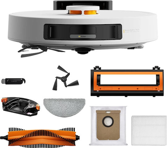 Deerma S30 Pro Robot Vacuum Cleaner with Laser Mapping & 15000Pa Suction White
