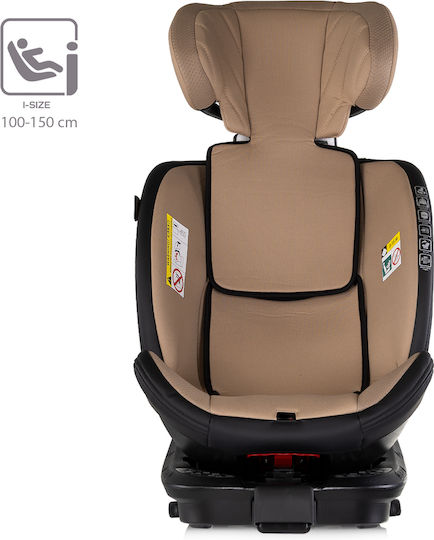 Chipolino Hypnotic Plus Καθισματάκι Αυτοκινήτου i-Size με Isofix Λατέ 0-36 kg