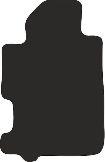 Polyamide Driver Mat Honda Fr-v Minivan 2004-2009 Rubberized Driver Mat