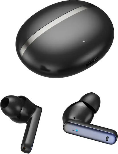 Jellico In-ear Bluetooth Handsfree Earphones with Charging Case Black