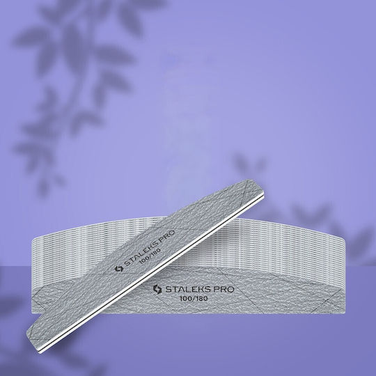 Staleks 25 Curved Nail Files 100/180 Grit Nfs-40-100/180-25
