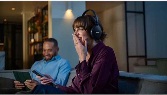 Philips SHD6000BK/12 Ασύρματα Over Ear Ακουστικά Μαύρα