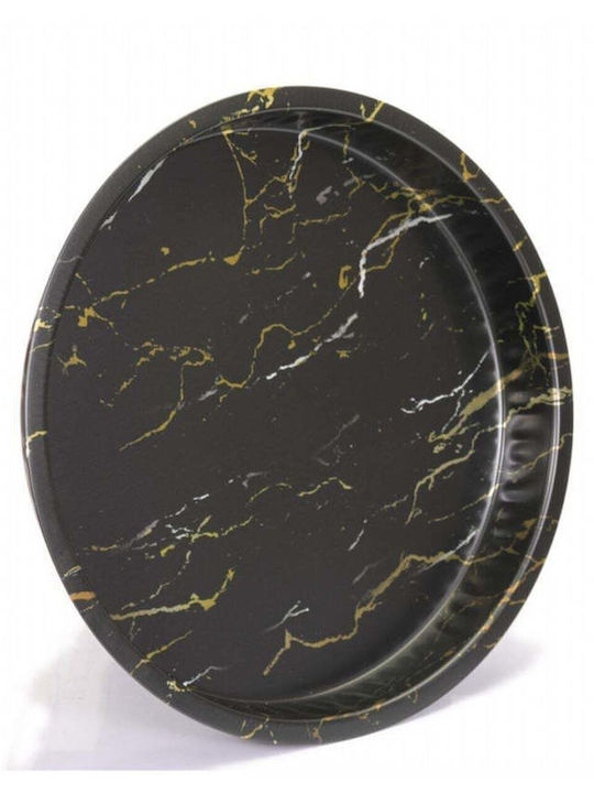SteweHome Tavă Decorativă Metalică Rotundă 36x36cm