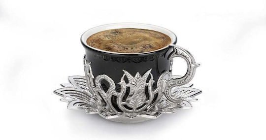 SteweHome SteweHome Kaffee Tasse aus Porzellan Schwarz