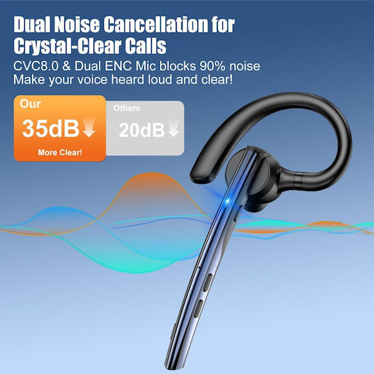 NewBee M54 Ohrstöpsel Bluetooth Kopfhörer Mit Ladekoffer Schwarz