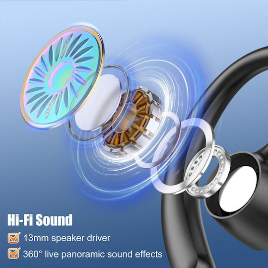 NewBee M54 Ohrstöpsel Bluetooth Kopfhörer Mit Ladekoffer Schwarz
