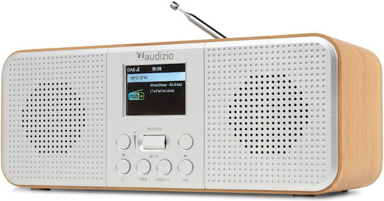 Audizio SOSPA1342 Επιτραπέζιο Ραδιόφωνο με Bluetooth Creme