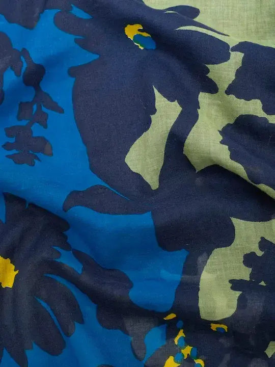 Nice Things Γυναικείο Φουλάρι Navy Μπλε